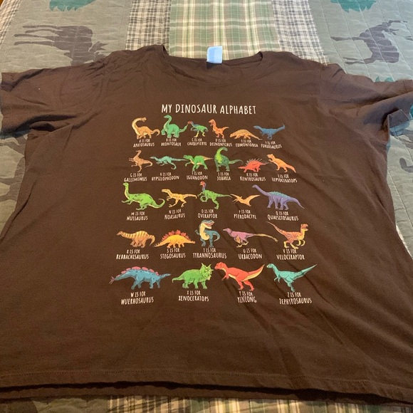 Tops - Women’s size 3X dinosaur T-shirt